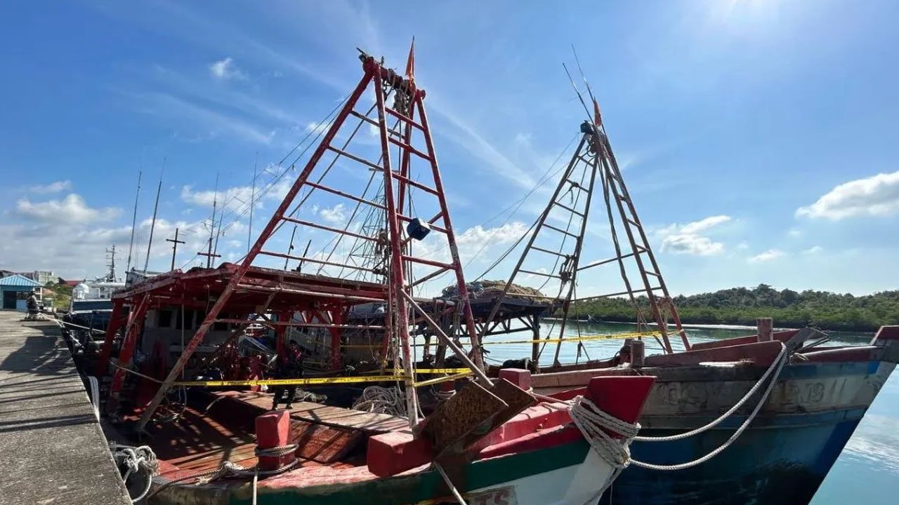 KKP tangkap dua kapal ikan Vietnam beroperasi di Natuna Utara