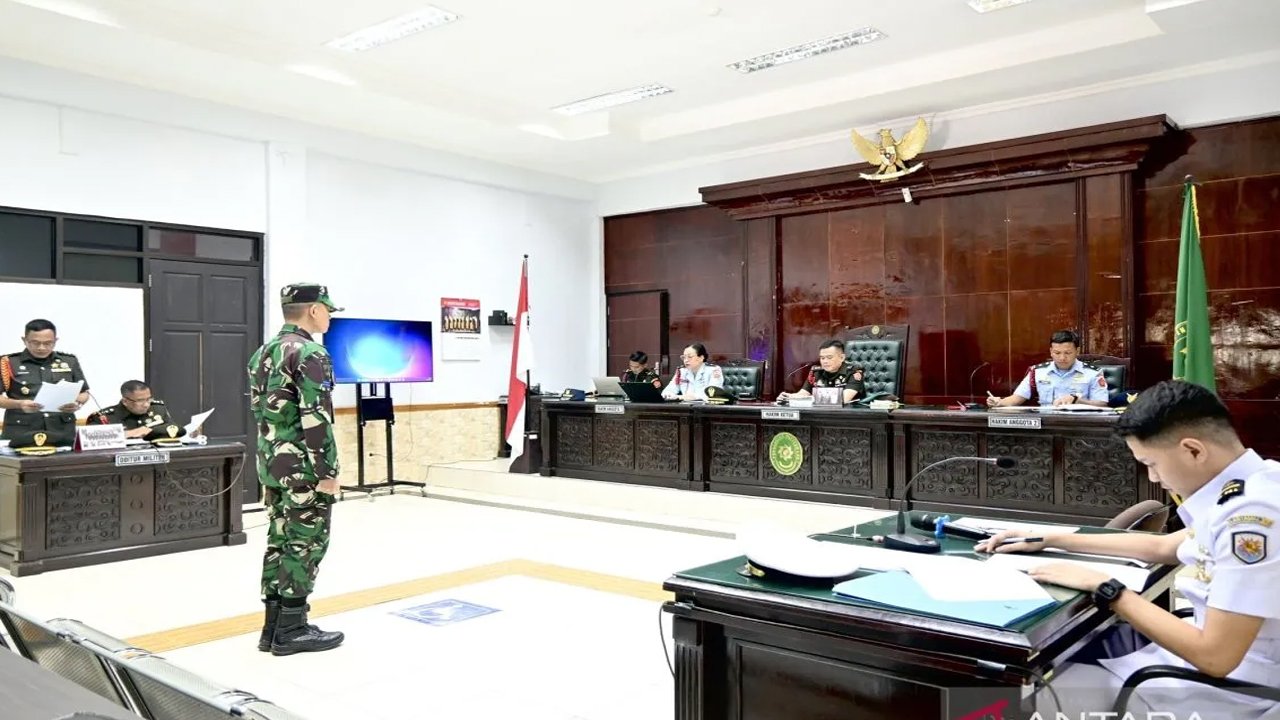 Oknum prajurit TNI AL jalani sidang perdana kasus pembunuhan jurnalis