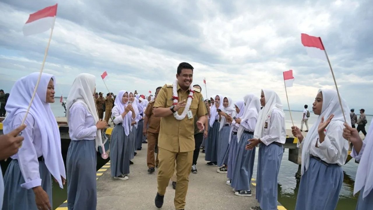 Gubernur Sumut janji bangun puskesmas & infrastruktur di Pulau Kampai